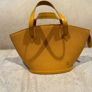 Authentic vintage Louis Vuitton Saint Jacques Handbag Yellow